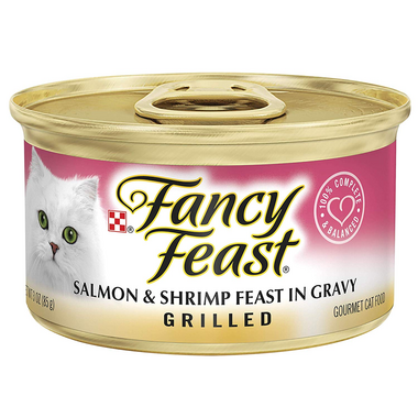 Purina Fancy Feast Grilled Salmon Shrimp Adult Wet Cat Food